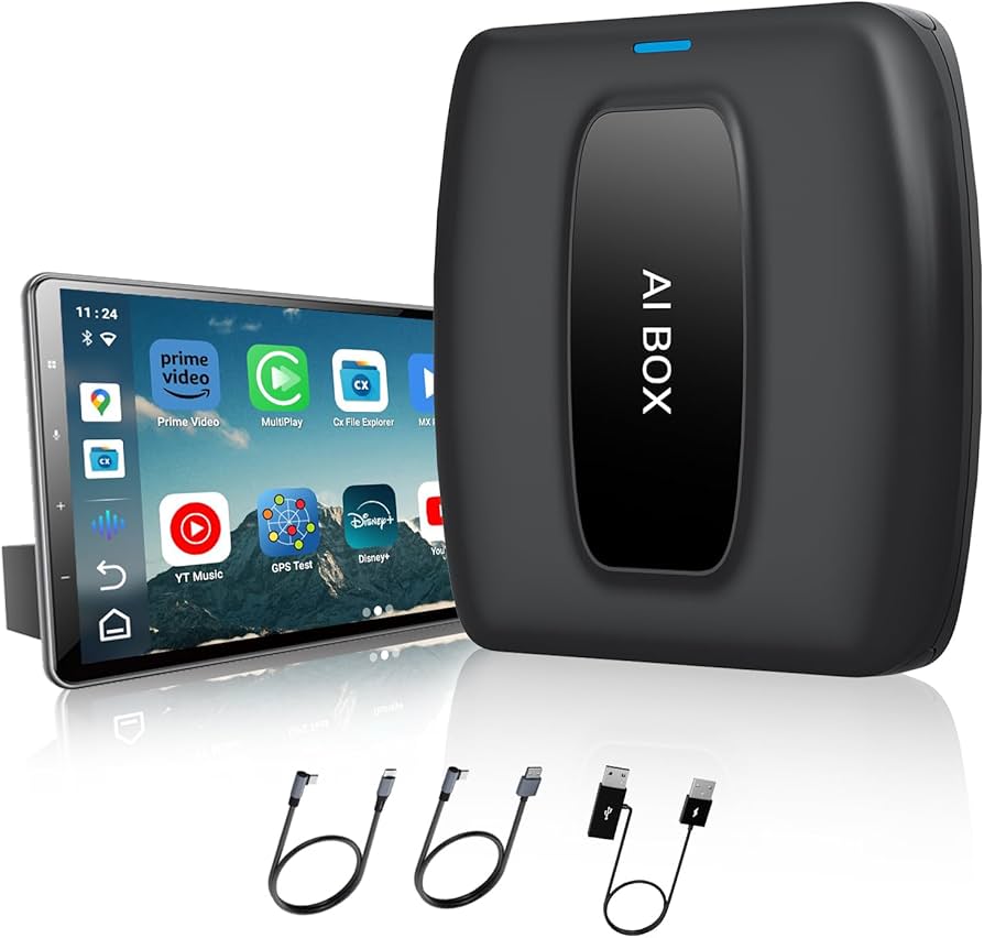 Amazon.co.jp: 【新型・技適認証済】3in1 CarPlay AI BOX メディア