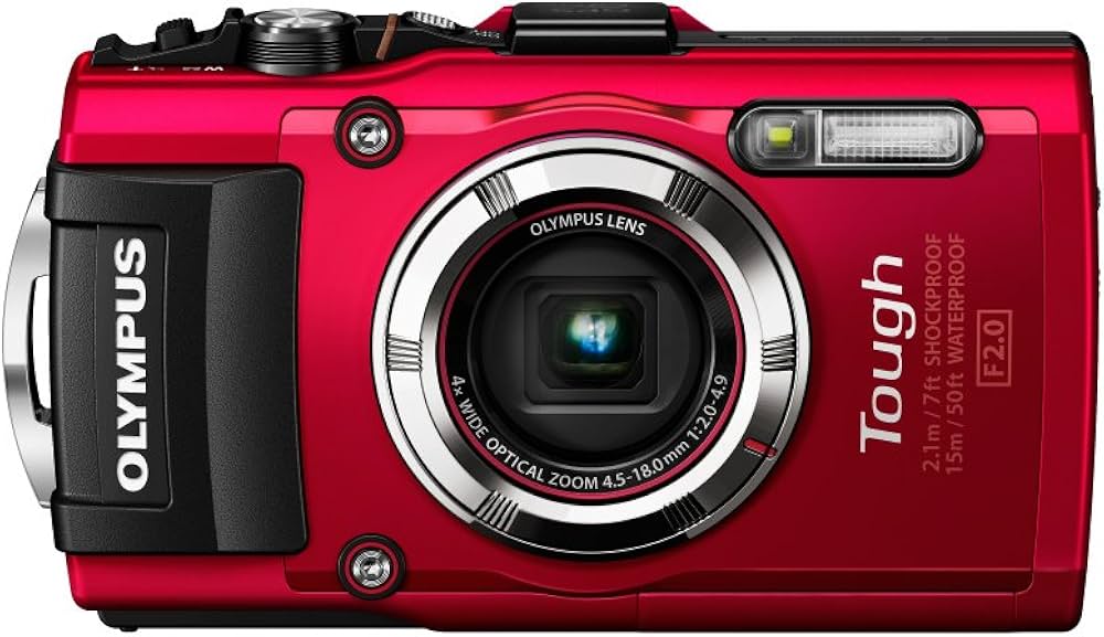 Amazon | OLYMPUS デジタルカメラ STYLUS TG-3 Tough レッド 1600万