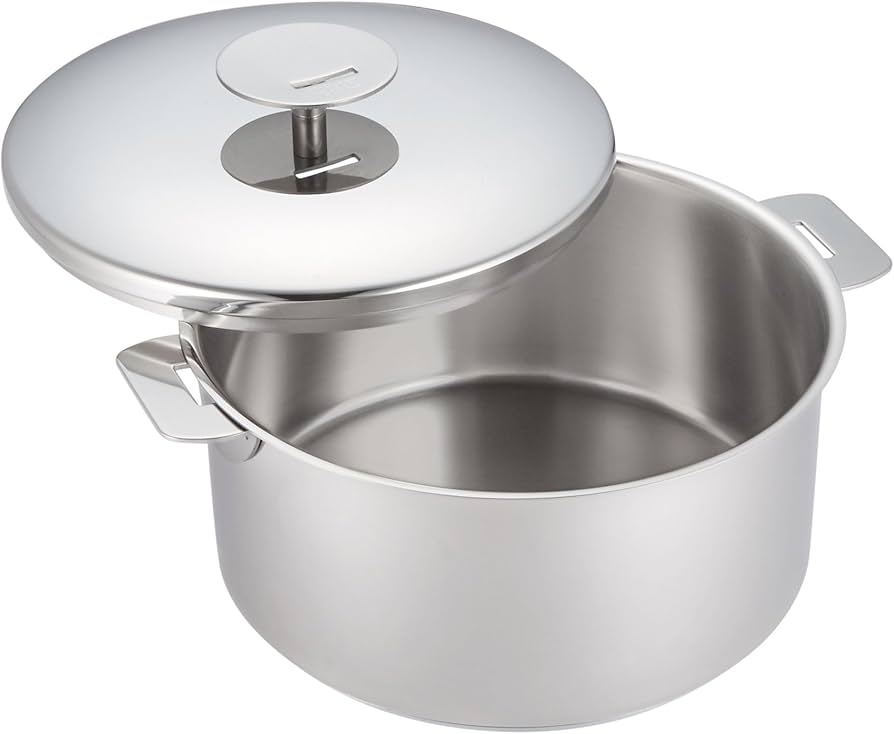 Amazon｜CRISTEL クリステル ステンレス 鍋 グラフィット深鍋 20cm