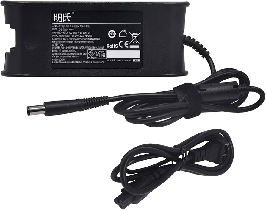 Amazon.co.jp: Dell対応 NSW26272 電源アダプター 19.5V 4.62A ノート