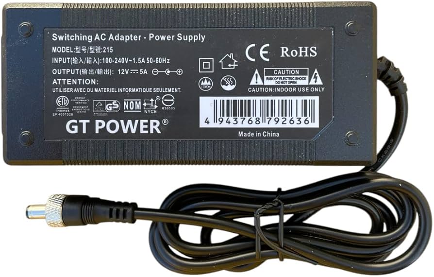 Amazon.com: Threaded Locking AC Adapter Power Supply Compatible