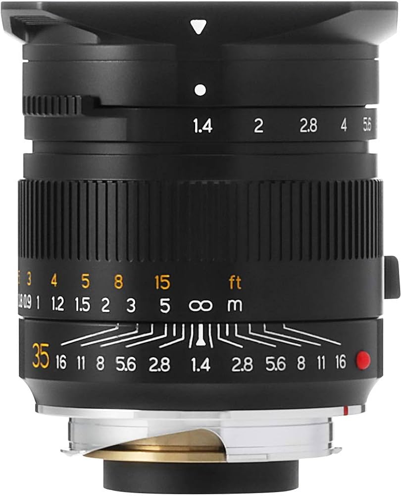 Amazon.co.jp: TTArtisan 35mm f/1.4 ASPH Mマウント ライカM ブラック