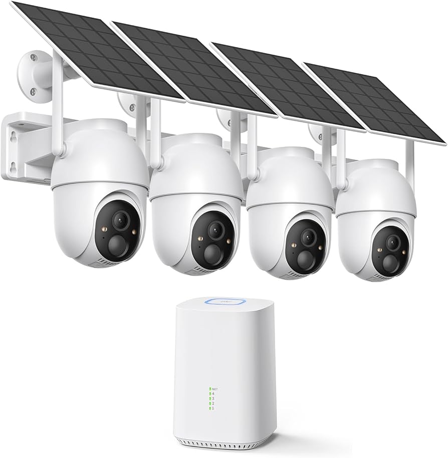 Amazon.com : ELYSOO Solar Security Cameras Wireless Outdoor, 64GB