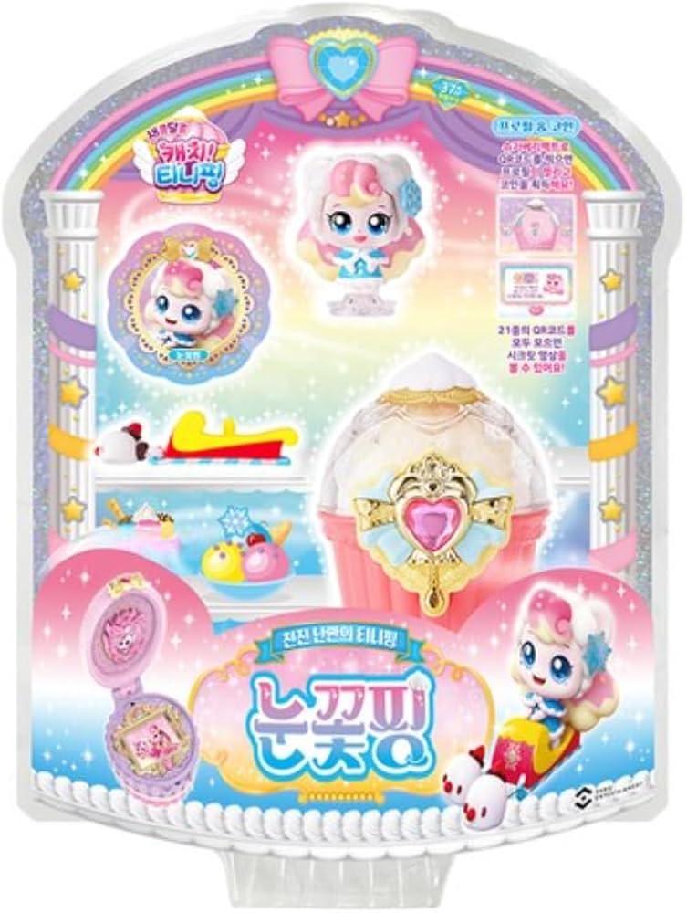 Dessert Catch Teenieping Season 4 Mini Figure Toy Iceflakeping