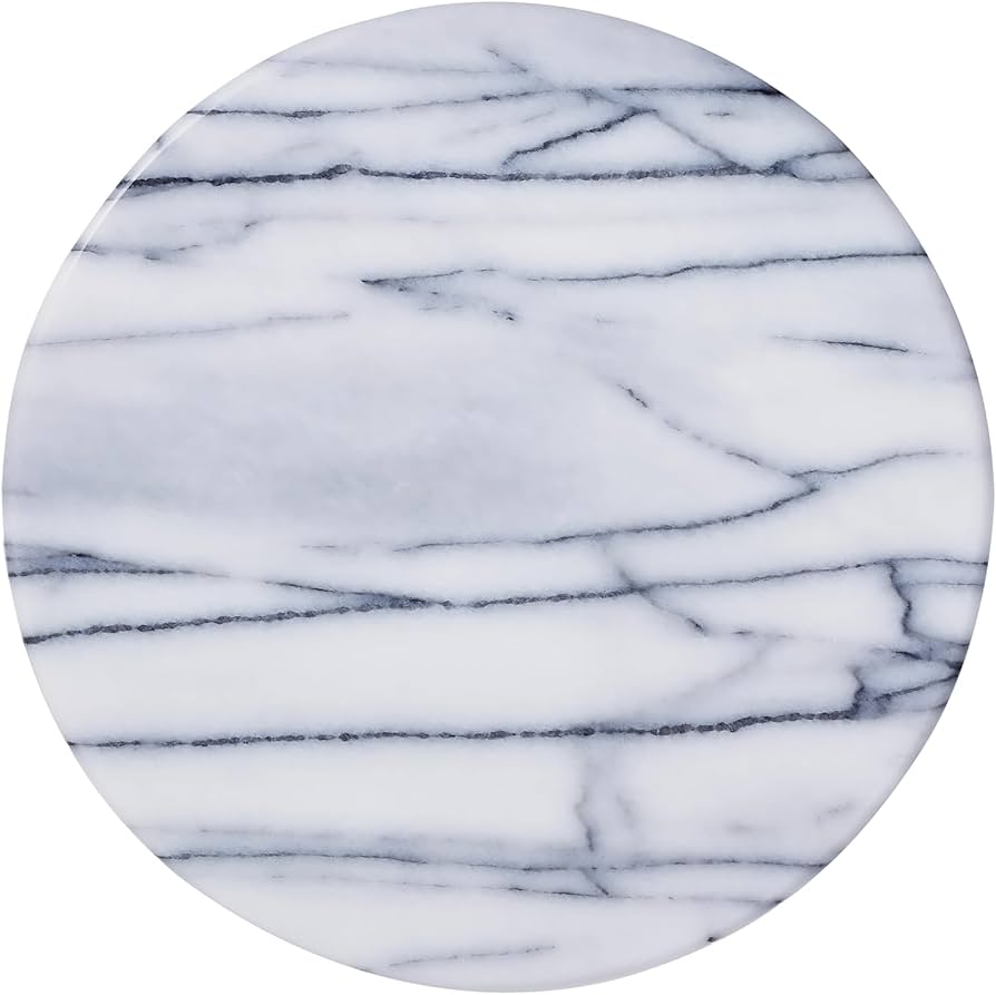 Amazon｜JE marble 大理石 ケーキ回転台 25cm ホワイト 製菓用 ターン