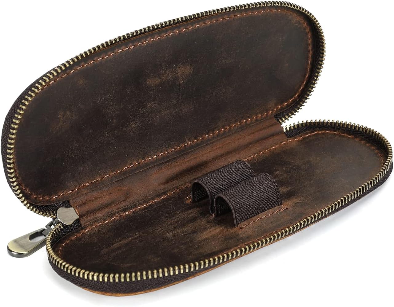 Amazon.co.jp: Contact's family コーヒー色クレイジーホースレザー