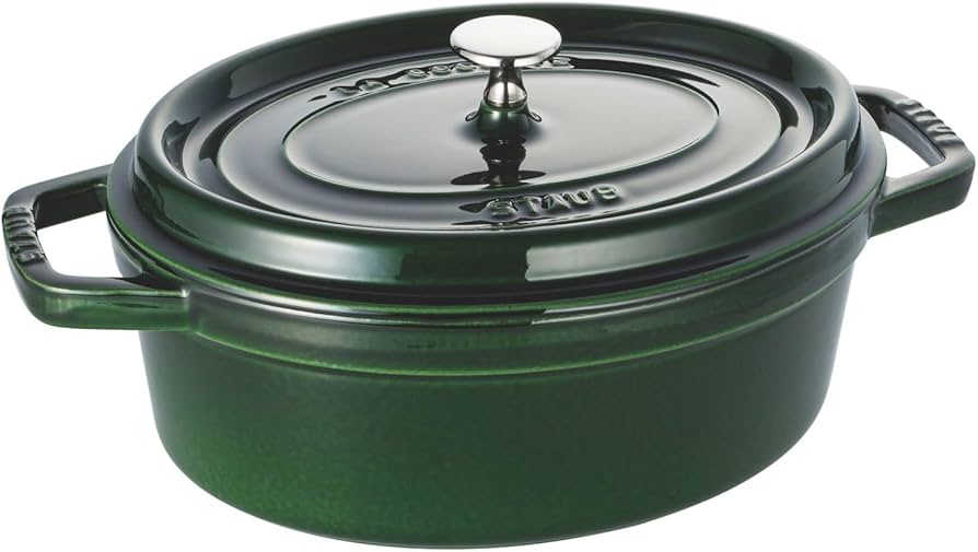 Amazon.co.jp: staub ストウブ 「 ピコ ココット オーバル バジル