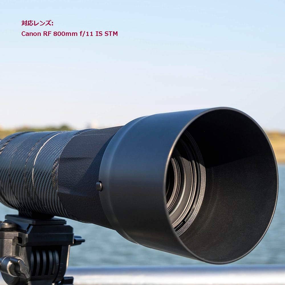 Amazon | JJC ET-101 可逆式 レンズフード Canon RF 800mm F11 IS STM