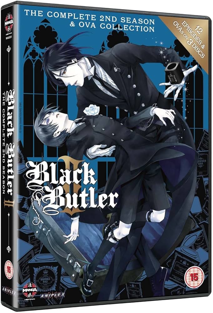 Amazon.co.jp: 黒執事 2期 コンプリート DVD-BOX (全12話+OVA, 430分