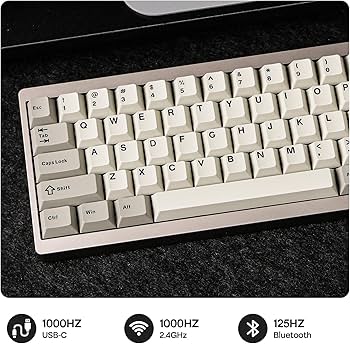 Amazon | EPOMAKER P65 QMK/VIA ワイヤレスアルミニウムゲーミング