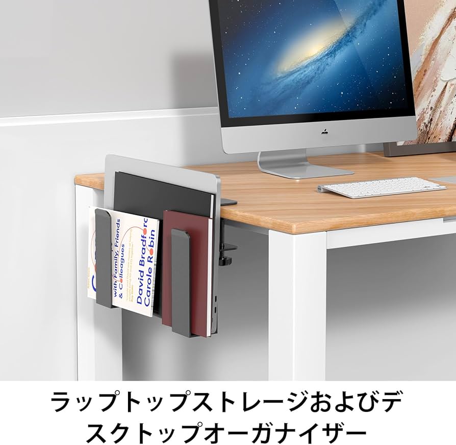 Amazon.co.jp: デスクサイドラップトップマウント、MacBook Pro用の