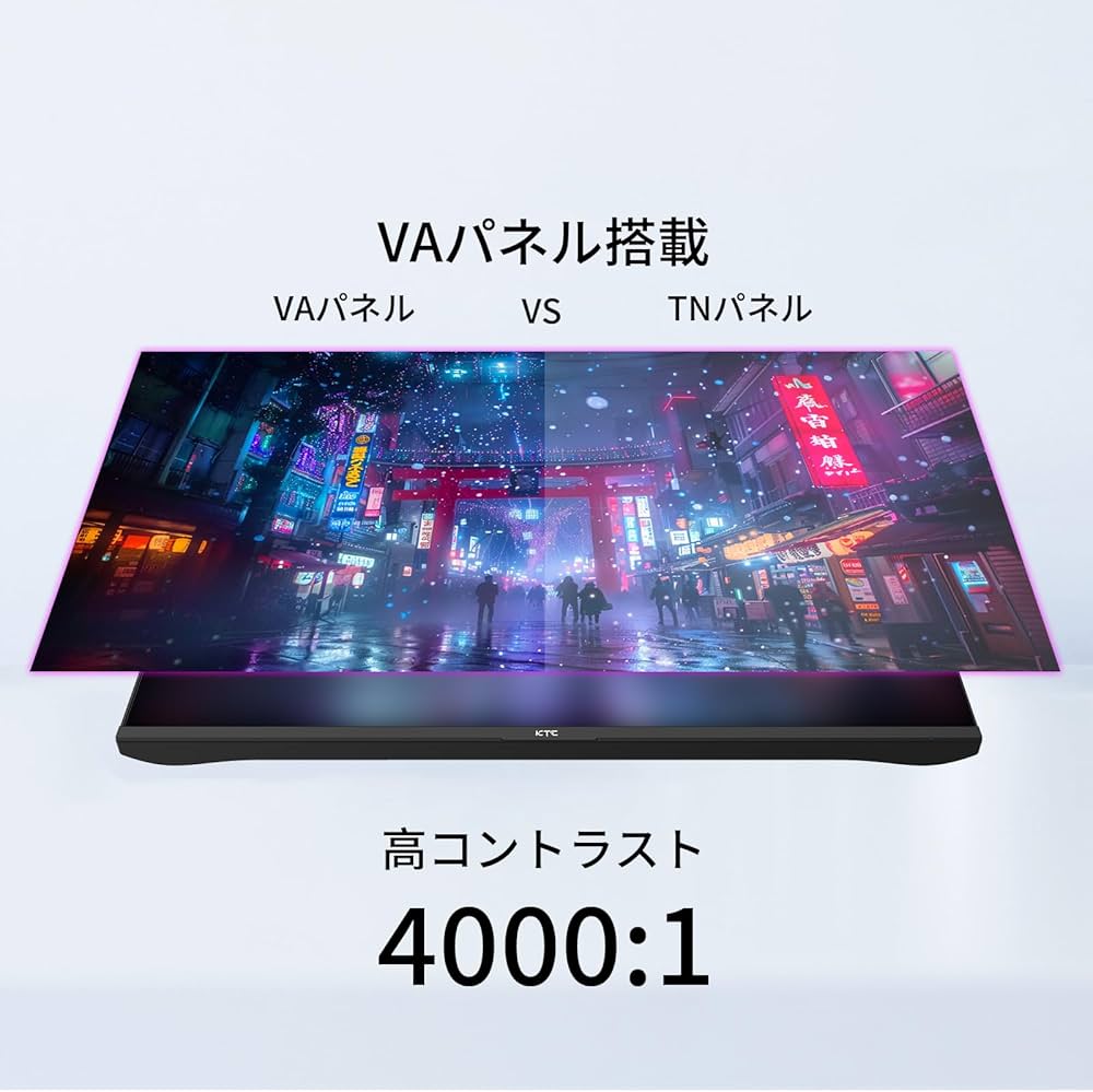 Amazon.co.jp: KTC 24インチモニター FHD(1920*1080) 100Hz 4000:1