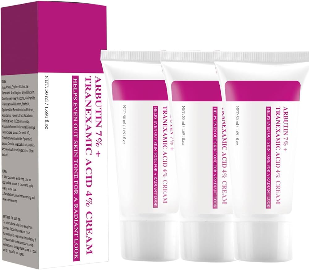 Arbutin 7% + Tranexamic Acid 4% Cream, 70,000ppm Arbutin 40,000ppm