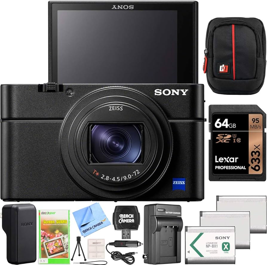 Amazon.com : Sony Cyber-Shot RX100 VII RX100M7 Premium Compact