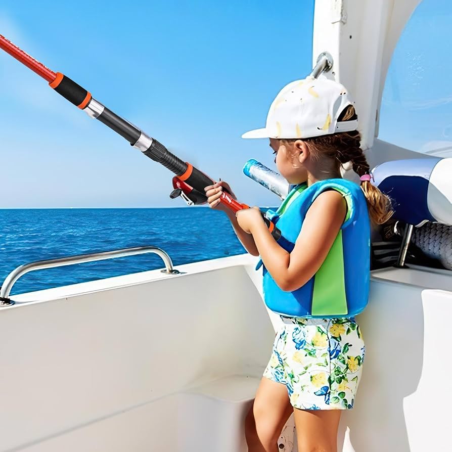 Amazon | コンパクトロッド 釣竿 グラスファイバー釣竿 モバイルロッド