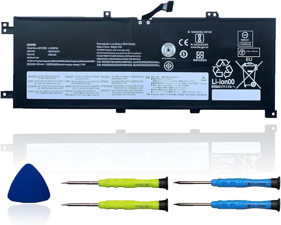 Amazon.com: OUWEE L18D4P90 L18M4P90 L18C4P90 Laptop Battery