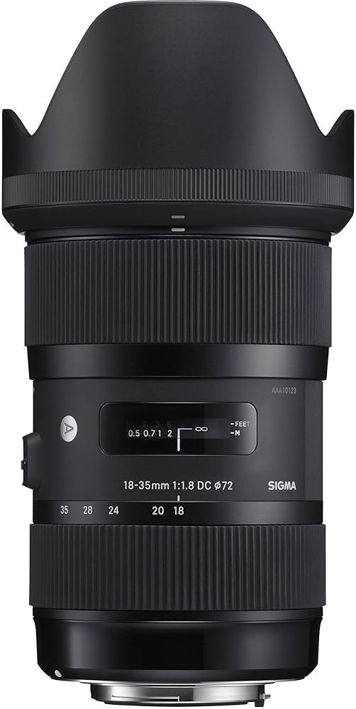 Amazon.com : Sigma 18-35mm F/1.8 DC HSM Lens for Canon APS-C DSLR