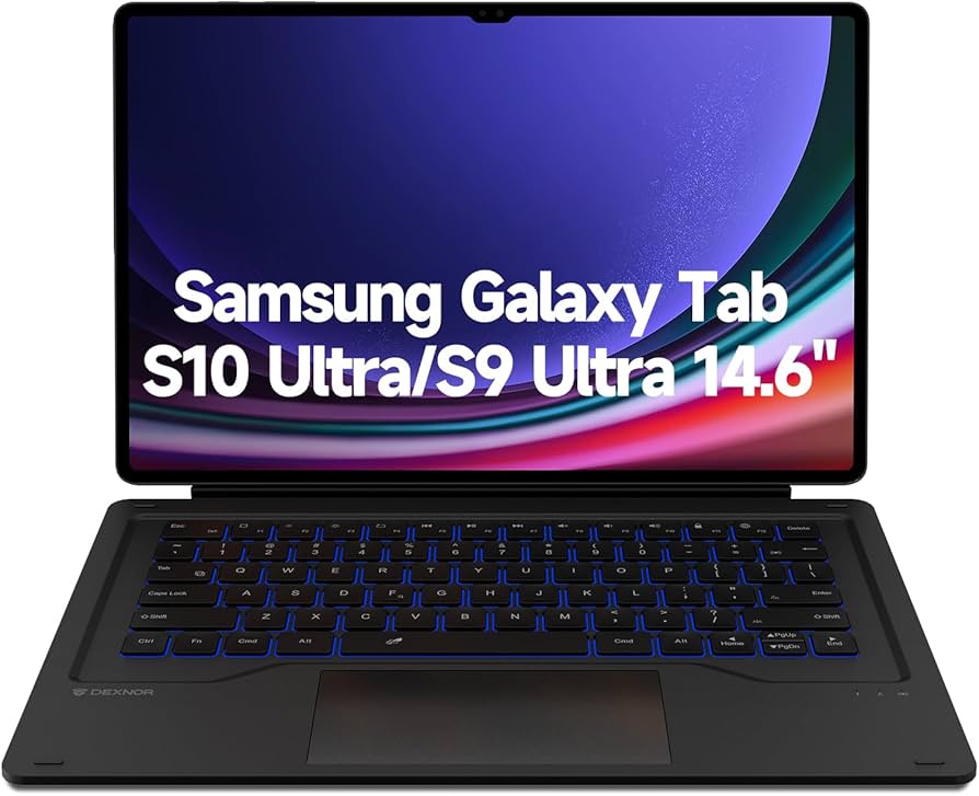 Amazon.com: Dexnor Keyboard Case for Samsung Galaxy Tab S10 Ultra