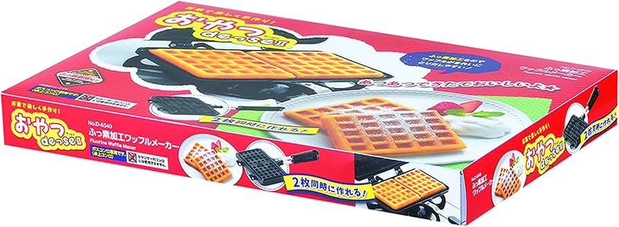 Amazon.co.jp: パール金属 おやつDEっSEII ふっ素加工ワッフルメーカー