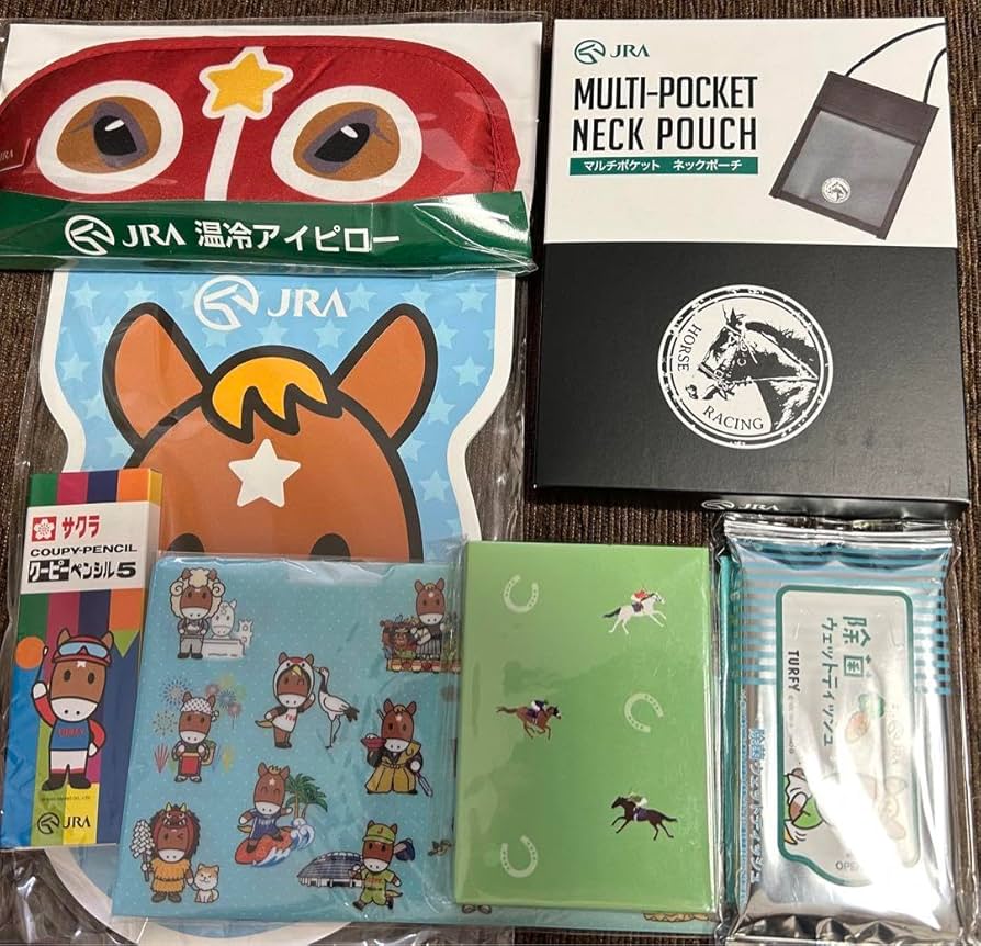 Amazon.co.jp: JRA競馬グッズ 非売品未使用グッズ6点セット : ホーム