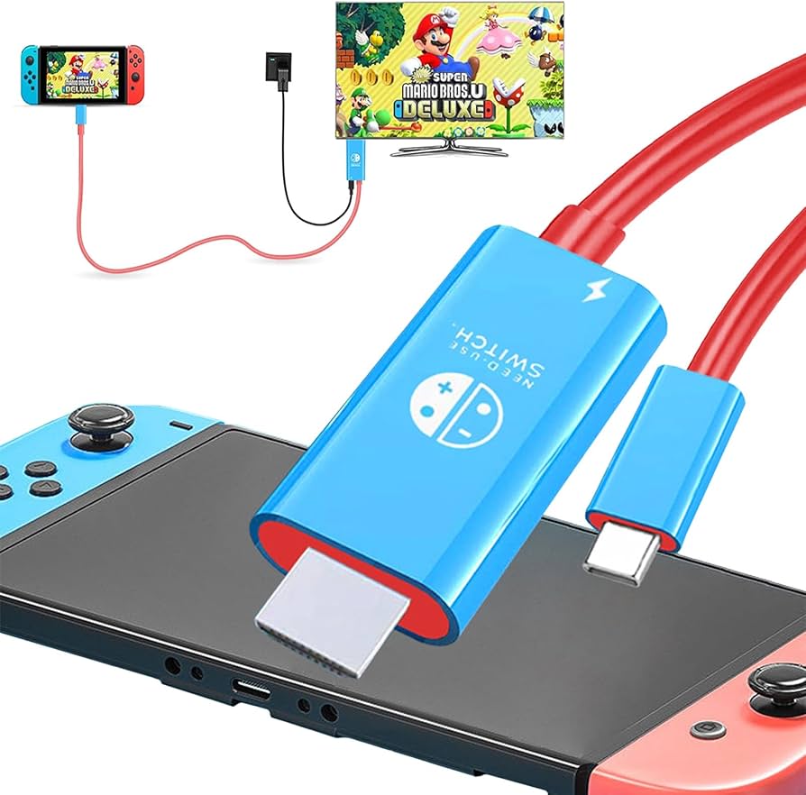 Amazon.co.jp: Switch ドック 交換ケーブル 4K&1080P解像度/TVモード