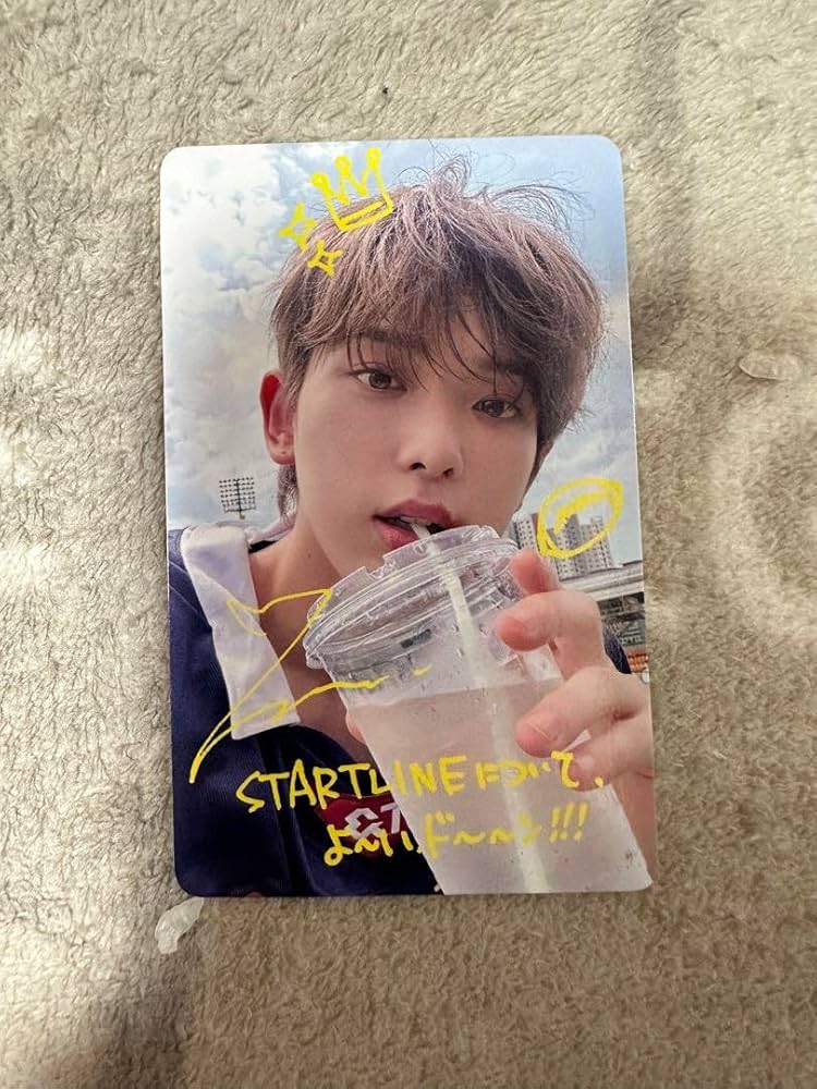 Amazon.co.jp: &TEAM ハルア Weverse ラキドロ 手書きデコフォトカード