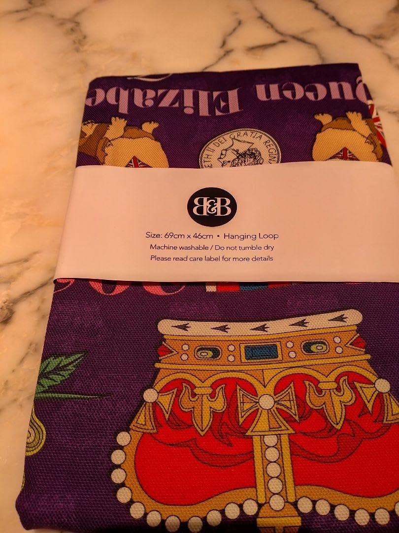 Bean & Bemble 限定ティータオル エリザベス女王プラチナ・ジュビリー