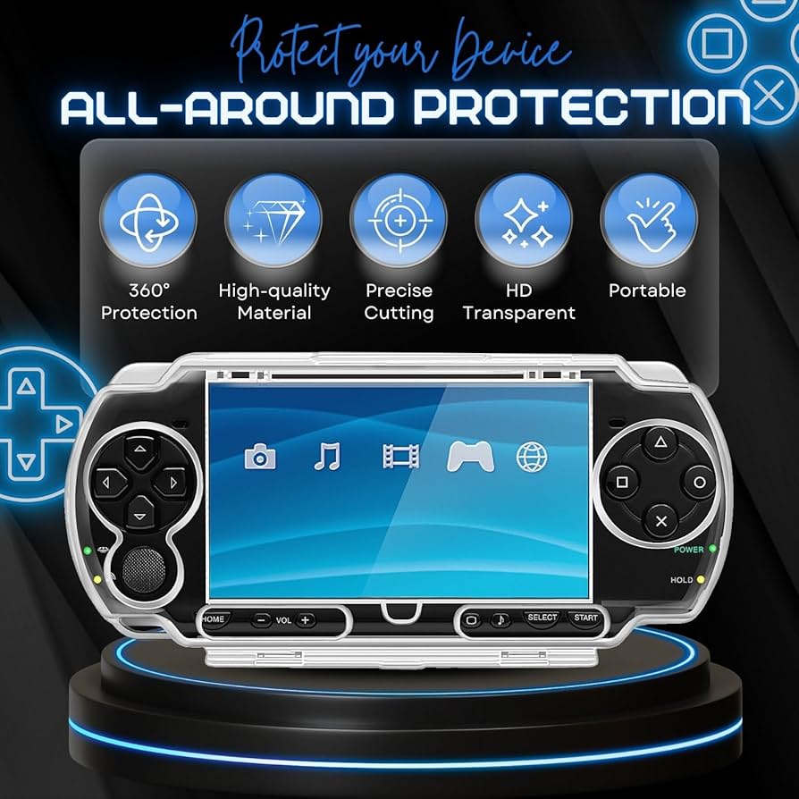 Amazon.co.jp: TNP クリアハードケース PSP 1000用 - Sony PSP 1000用