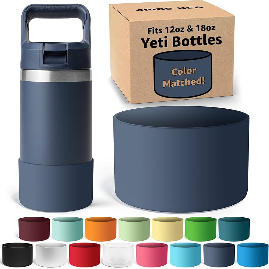 Amazon.com: Jmoe USA Silicone Boot for Yeti Rambler Jr 12oz and