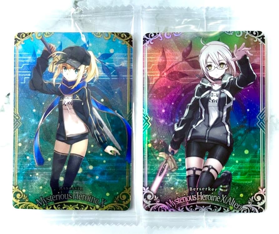 Amazon.co.jp: FGO ウエハース カード 謎のヒロインX オルタ 2枚