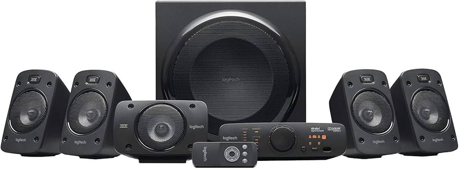 Amazon.co.jp: Logitech Z-906 5.1 Surround Sound Speakers : 家電