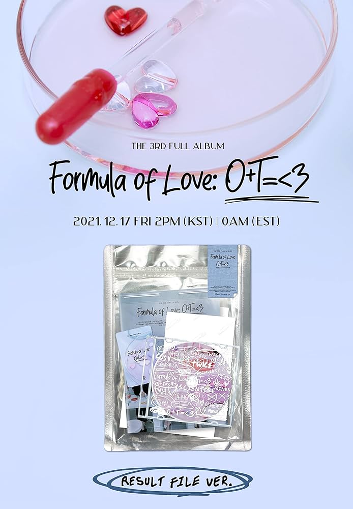 TWICE - Formula Of Love: O+T=<3 (Result File Version) (incl