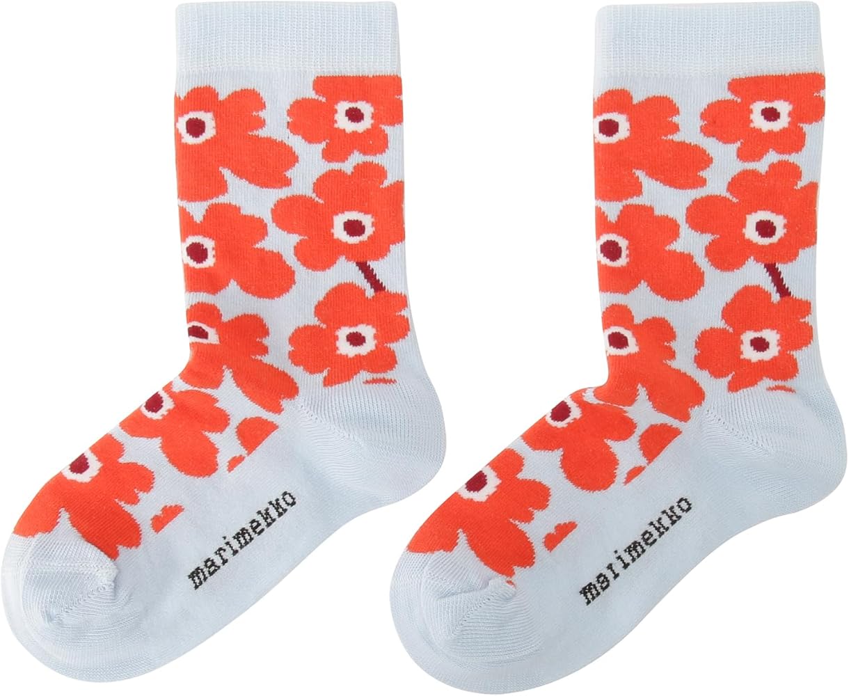 Amazon.co.jp: [マリメッコ] ウニッコ柄 ソックス 靴下 キッズ用 日本