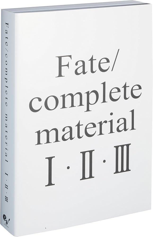 Amazon.com: Fate/complete material I・II・III [ART BOOK - JAPANESE