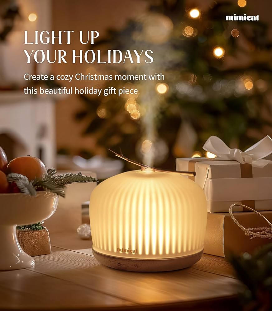 Amazon.com: mimicat Quiet Aromatherapy Diffuser Glass: 230ML