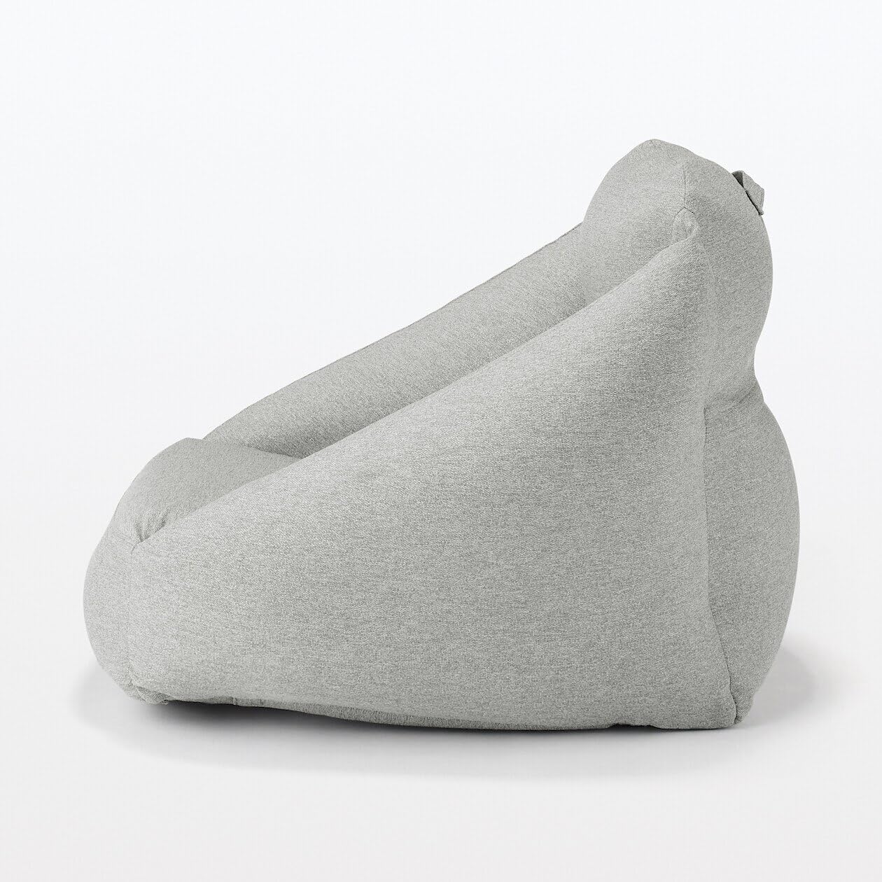 Amazon｜無印良品 空気でできたソファ グレー 幅95×奥行95×高さ72.5cm