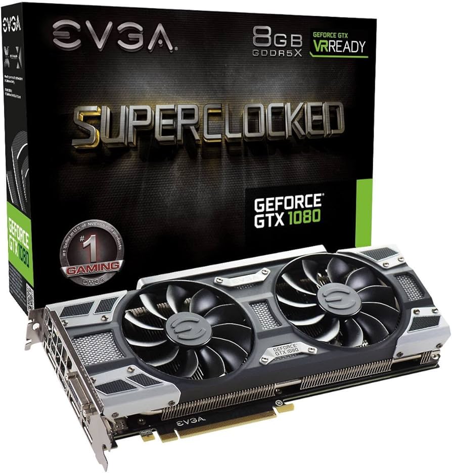 Amazon.com: EVGA GTX1080 8GB SC Gaming ACX 3.0, 08G-P4-6183-KR