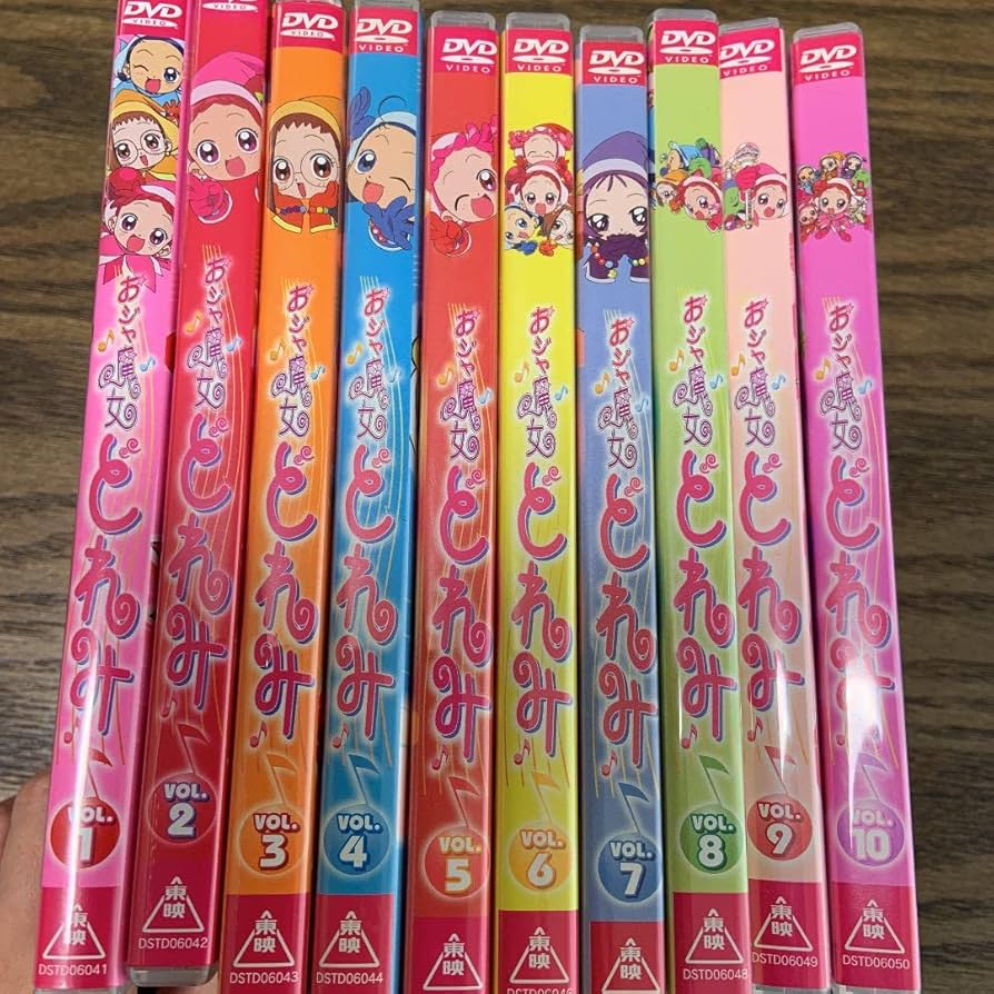 Amazon.co.jp: おジャ魔女どれみ Vol.1?10 10巻セット DVD : パソコン