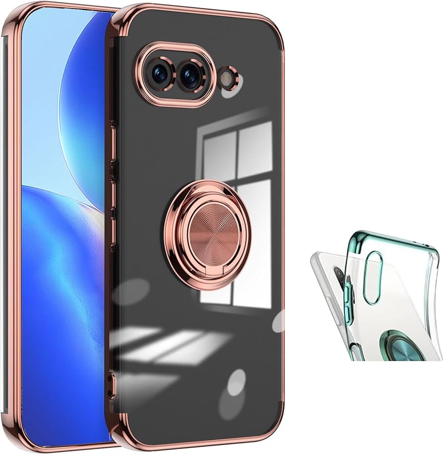 Amazon.co.jp: ガラスフィルムセット Google Pixel 9a 対応ケース 360