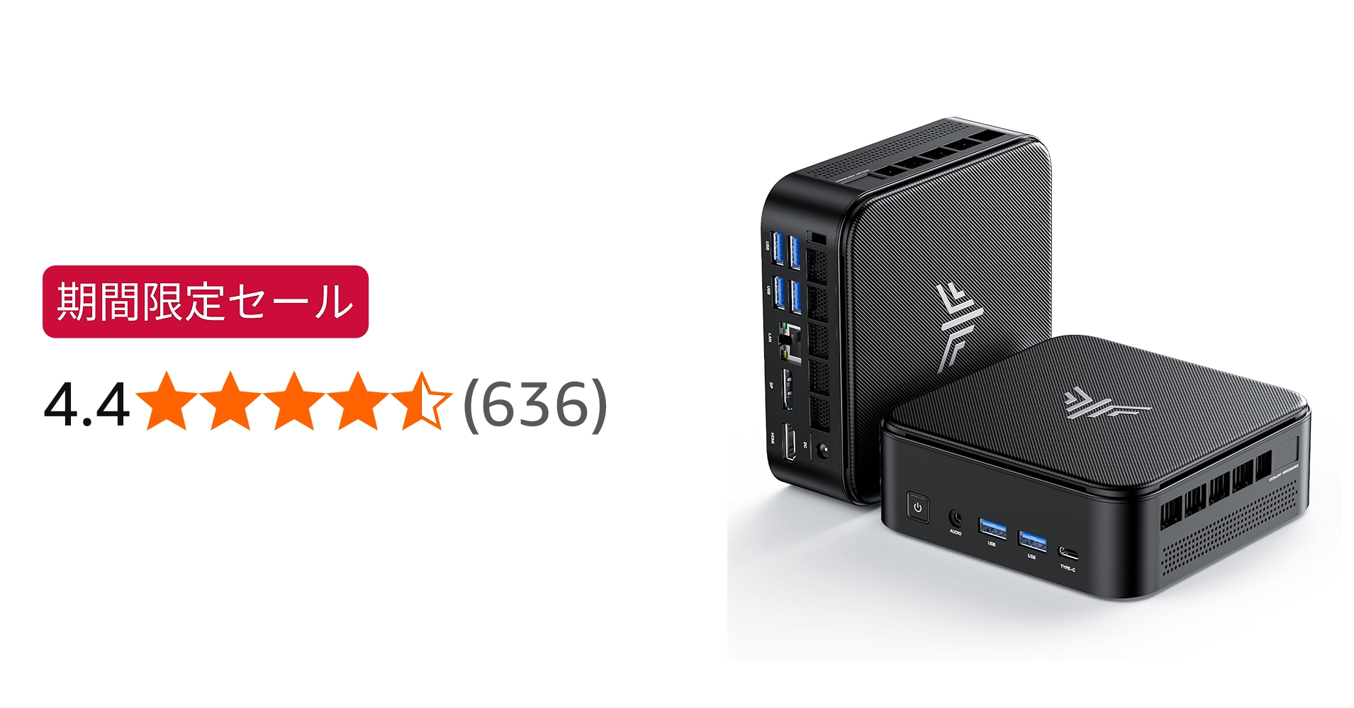 Amazon.co.jp: 【ミニpc ryzen AMD Ryzen 5 7430U新登場】 6C/12T 4.30