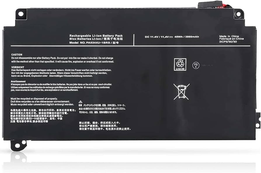 Amazon.co.jp: Aaannpwers PA5344U-1BRS交換用バッテリー対応TOSHIBA