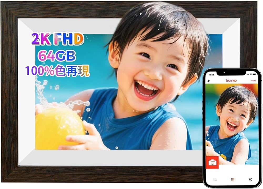 Amazon.co.jp: FHD1920×1280 64GB内蔵 デジタルフォトフレーム 【2025