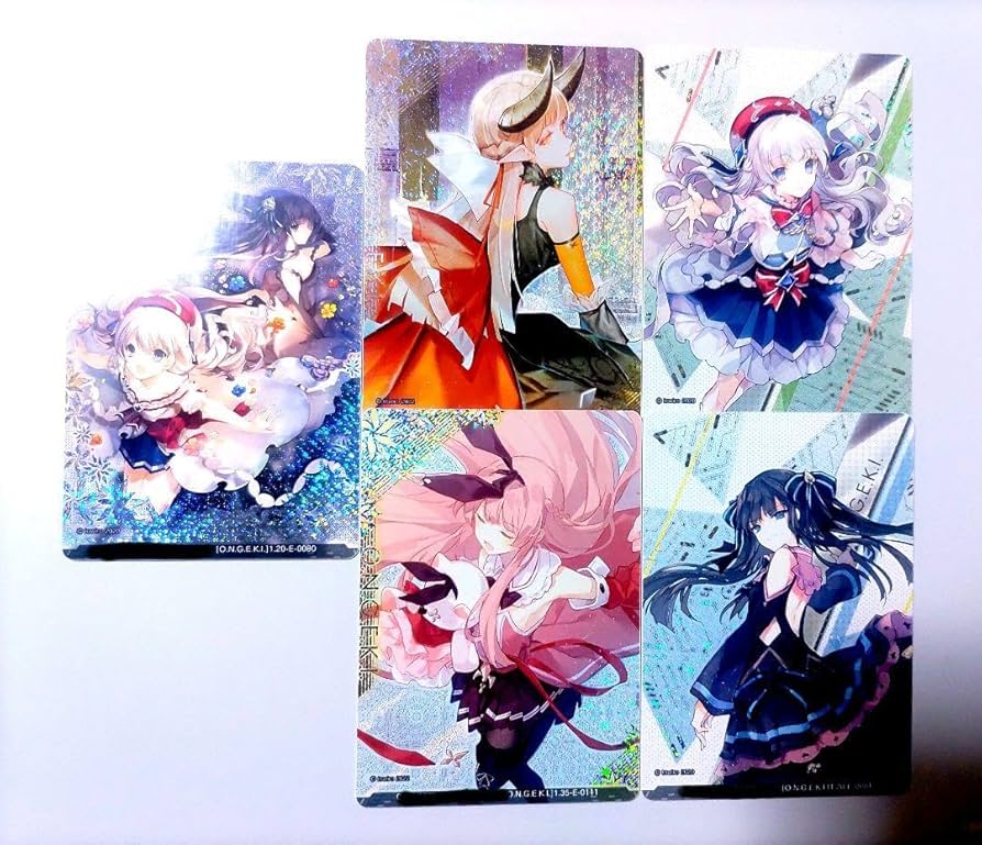Amazon.co.jp: オンゲキ Arcaea コラボ カード 5種 セット : おもちゃ