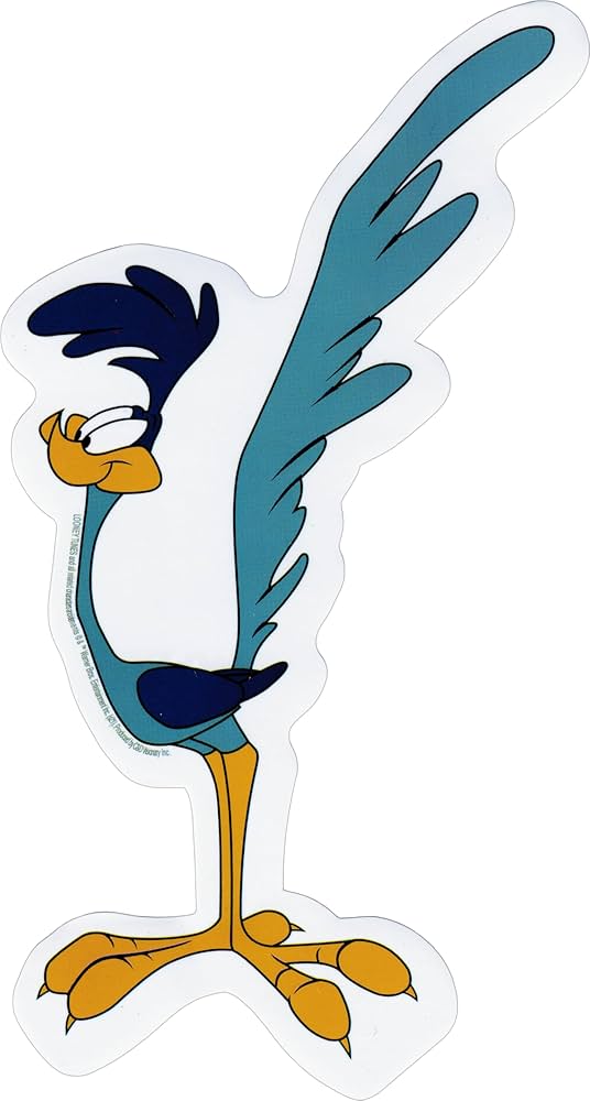 Amazon.com: Looney Tunes - Road Runner - Die Cut Sticker/Decal