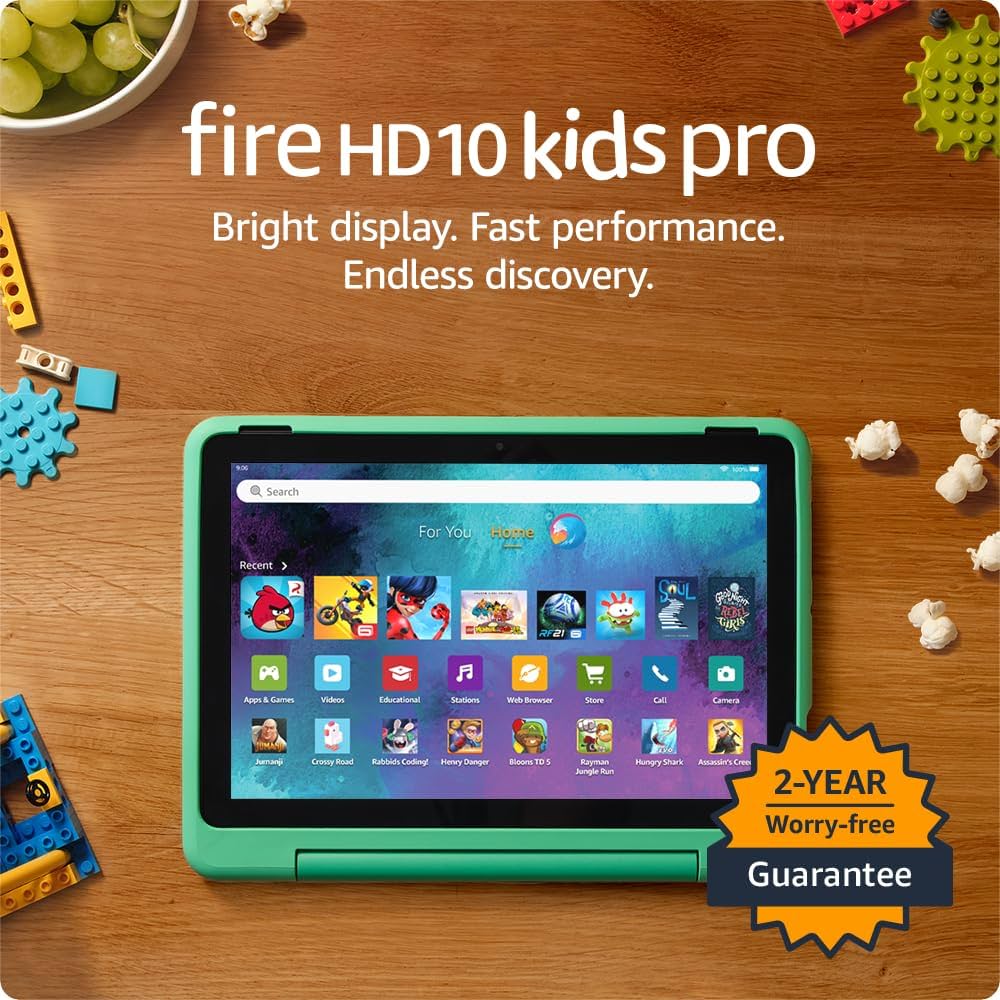 Amazon.com: Amazon Fire HD 10 Kids Pro tablet (newest model) ages
