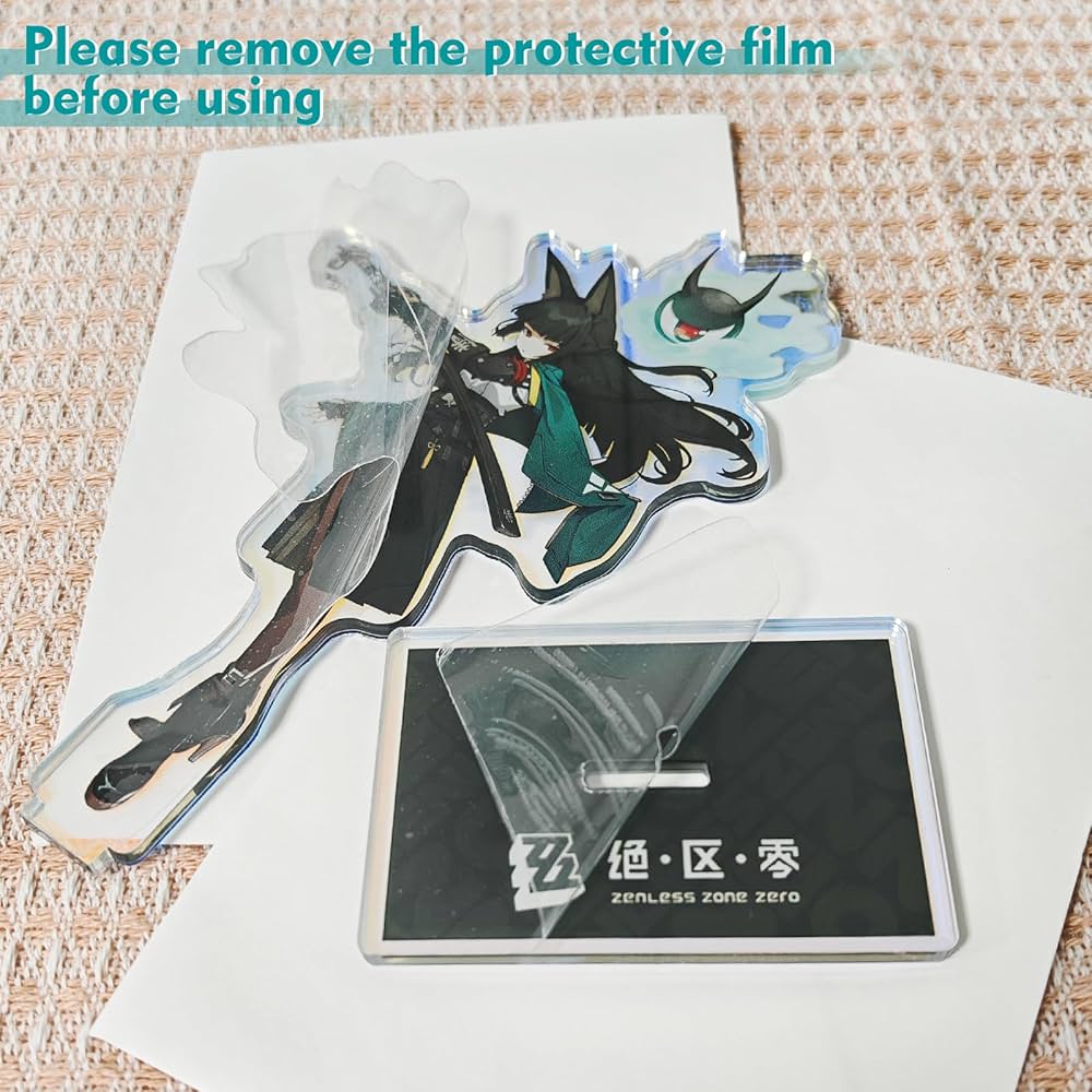 Rainteam Zenless Zone Zero Characters Acrylic Stand Figure
