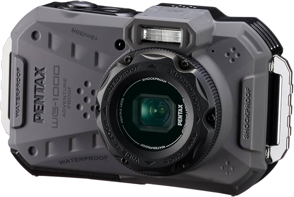 Amazon | ペンタックス PENTAX WG-1000 グレー 本格防水デジタルカメラ