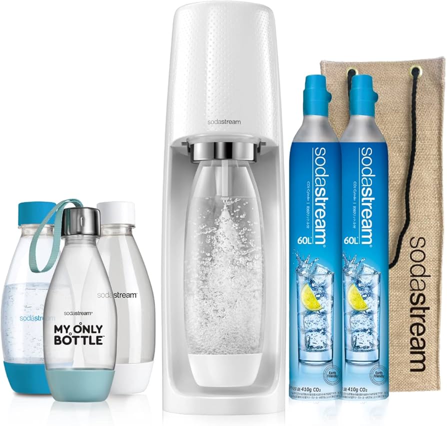 Amazon | ソーダストリーム Spirit スターターキット (予備用ガス