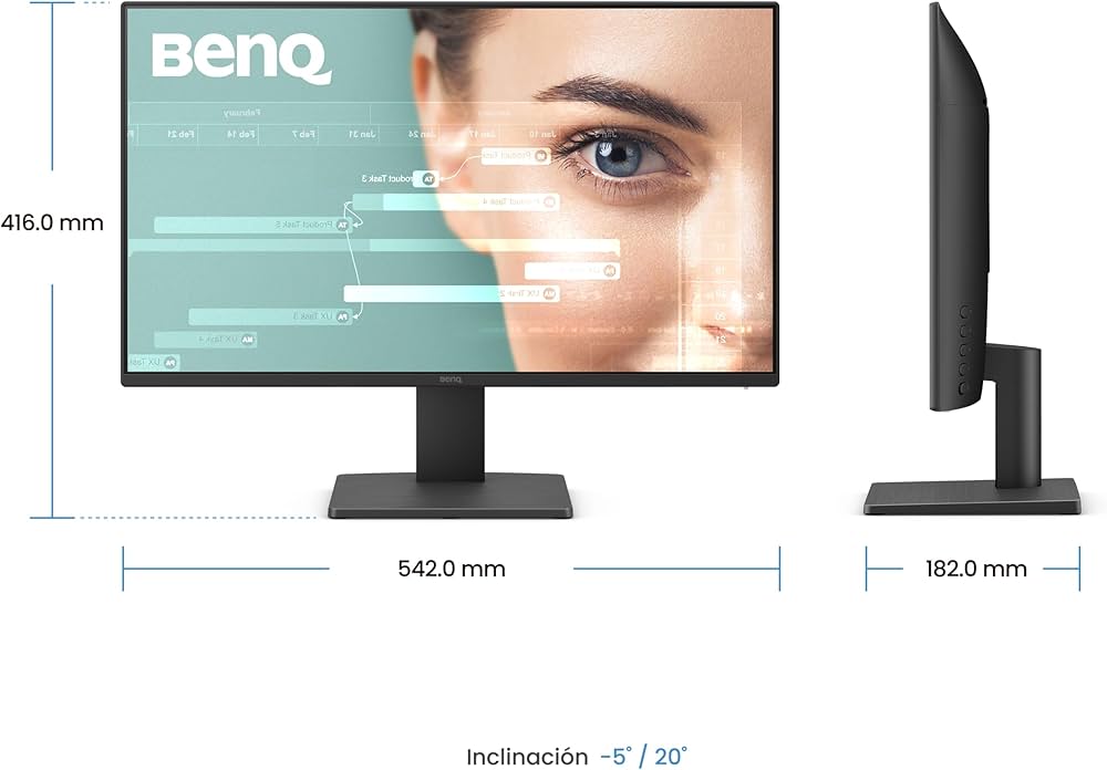 Amazon.co.jp: BenQ GW2491 24インチ IPS FHD 1080p 100Hz ホーム