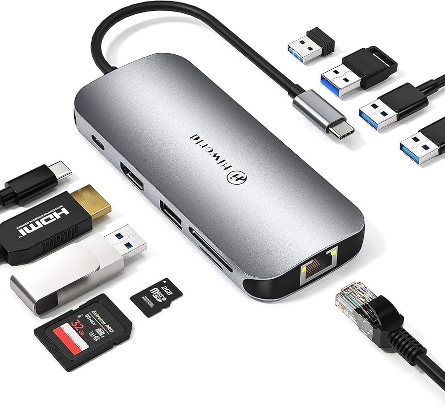 Amazon | USB C ハブ 10-in-1 ドッキングステーション トリプル